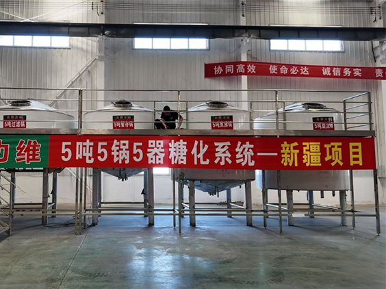 辽阳精酿啤酒设备厂—5吨精酿啤酒设备—新疆项目